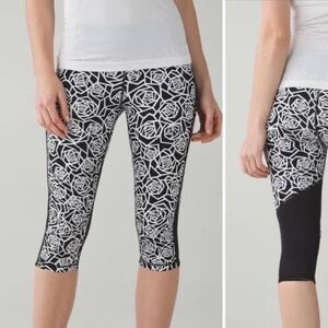 Lululemon real quick crop leggings NWOT​​​​​​​​